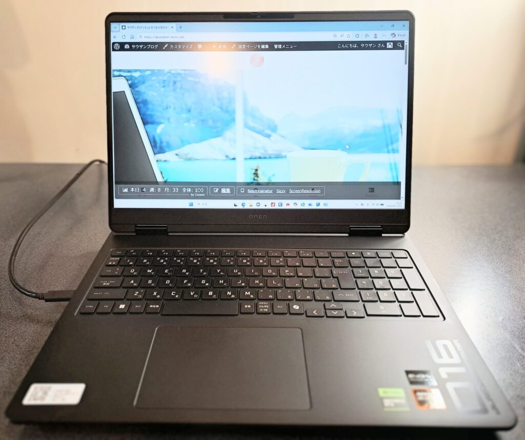 ノートパソコン hp OMEN16